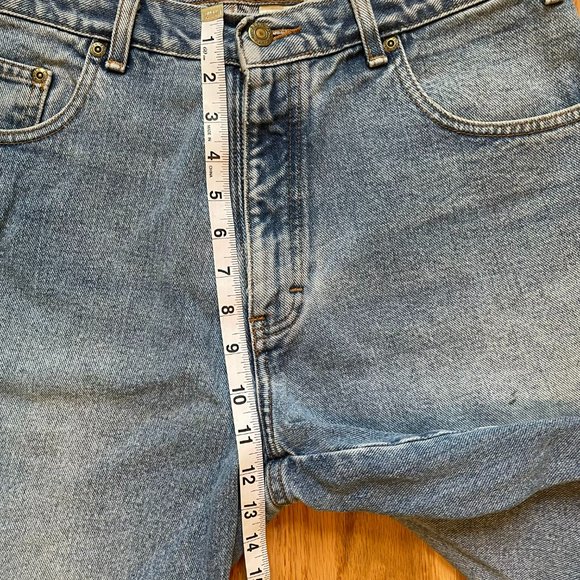 Eddie Bauer Outdoor Outfitter Mens Denim Blue Jean Medium Wash Shorts Size 34 - Picture 9 of 14